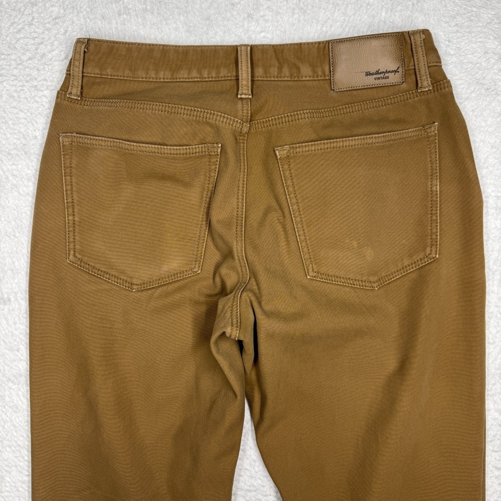 Weatherproof Vintage Fleece Lined Pant Fleece Lining Stretch Canvas Men's 34x32 - Picture 13 of 15